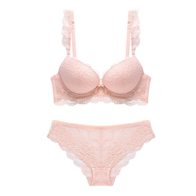sexy push up adjustable lace underwear accept supernumerary breast bra thickening bra set high quality lingerie sets